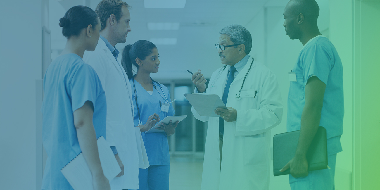 photo of medical professionals having a discussion