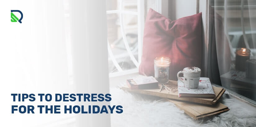 photo of a pillow, book, hot cocoa