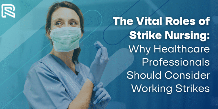 healthcare professional wearing scrubs, mask, and gloves ready for work